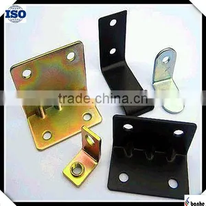 Precision Black Powder Coated Right Angle Bracket thumbnail-1