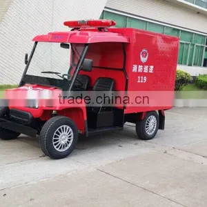 Latest Design Suitable Price 2 Seater Mini Electric Fire Fighting Car thumbnail-5