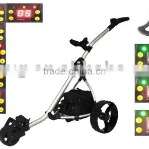 LED Electric Remote Control Golf Trolley thumbnail-1