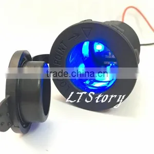 12V DC Waterproof LED Color Power Socket thumbnail-1