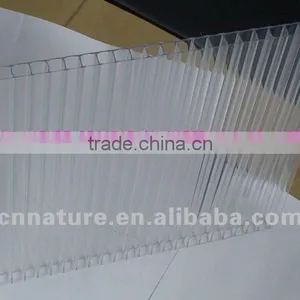 Hight Light Transmission Polycarbonate Hollow Sheet for Green House thumbnail-1