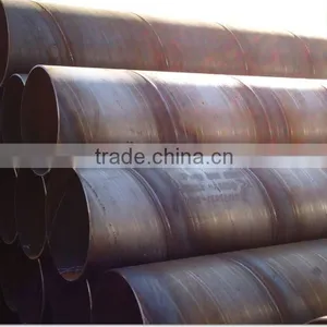 S355/16Mn/ Q 345B/ ASTM A252 Grade 3 Spiral Carbon Stee Pipe thumbnail-1
