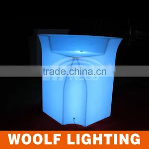 Outdoor Waterproof Events Used LED Bar Side Tables thumbnail-3