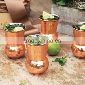 Napa Tumbler,Handmade Copper Tumbler Hammered FDA Approved,plain Tumbler thumbnail-1