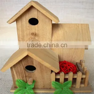 Wooden Houses Wood Villa Model Shape Sorter Toy Crazy Toys for Kids thumbnail-1