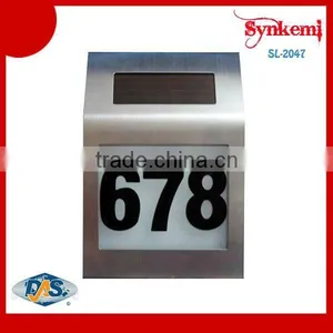 Replaceable Solar Led House Number Light thumbnail-1