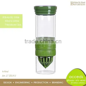 For Sale Custom Made Juice Glass Lemon Water Bottle thumbnail-1