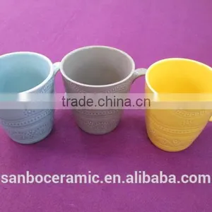 Ceramic Stoneware Tall 14/15/16 Oz Drinkware Cup Fancy Coffee Cups and Mugs thumbnail-1