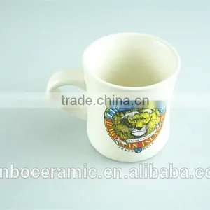 Ceramic Enamel Mug, Printed Enamel Mugs Stoneware Customized 12 Oz Promotion Mugs thumbnail-4