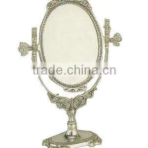 Victorian Silver Mirror Frame thumbnail-1