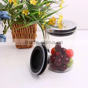 Round Borosilicate Glass Jar thumbnail-5
