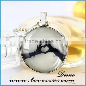 Christmas Gift Jewelry Glow in Dark Luminous Necklace for Women thumbnail-3