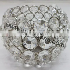 New Wholesale Crystal Votive Candle Holders thumbnail-1