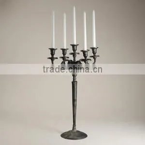 Black Antique Candelabra thumbnail-1
