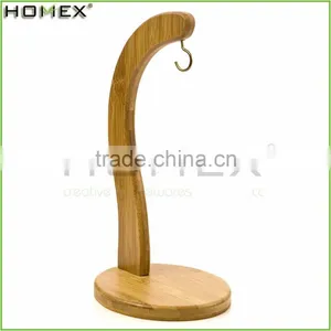 Banana Hanger Holder in Bamboo/Fruit Hanger/Homex_FSC/BSCI Factory thumbnail-1