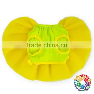 2015 New Design Yellow Pet Dog Coat Wholesale High Quality Dog Tutu Dress Cherry Chiffon Pet Dog Dress Clothes thumbnail-1