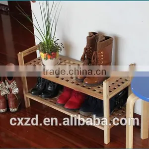 2016 New Style Walnut Shoe Rack thumbnail-2