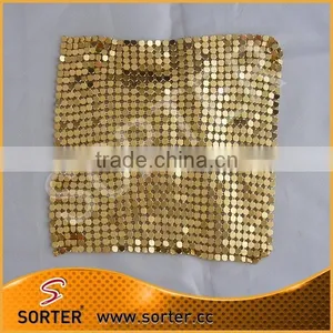 Metallic Cloth Dividing Curtains, Gold Sequin Fabric Cloth thumbnail-5