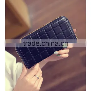 Women Long PU Leather 3 Fold Handbags Purses Clutch Wallet thumbnail-5