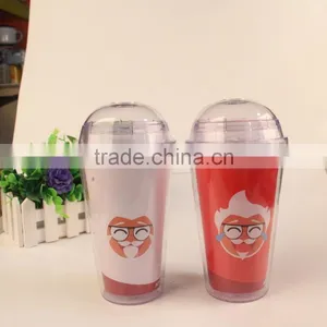 450ML PS Color Changing Tumbler With Lid for Promotional thumbnail-1