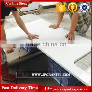 White Quartz Countertop TCE Quartz Stone thumbnail-2