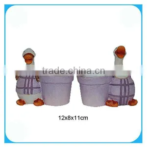 Easter Duck Flower Pot/planter thumbnail-1