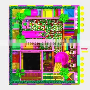 CHD-954 Hot Sale Commercial Indoor Jungle Gym for Kids Equipment From China for the Small Business Customized Design thumbnail-6