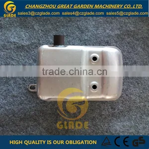 Top Garden Brush Cutter Parts 143RII Engine Silencer Muffler For Grass Trimmer Garden Machine thumbnail-1