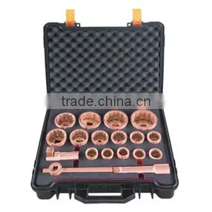 Non Sparking Socket Set 1" Drive (18 Pcs Set) thumbnail-1