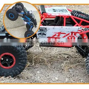 RC Car 4WD Rock Crawlers HB180B Off-Road Double Motors Vehicle 4x4 RC Bigfoot Truck thumbnail-4