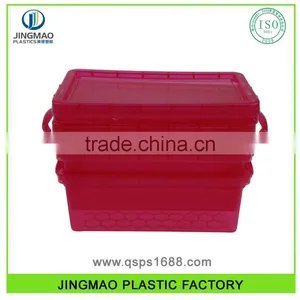 Colorful Cheap Storage Plastic Box With Lid With Lock thumbnail-1