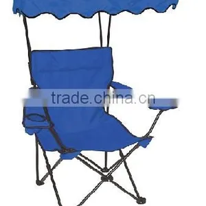 Folding Beach Chair With Canopy thumbnail-1