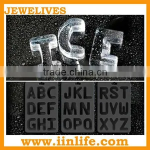 2013 Factory Promotional FDA Letter Shape Silicone Ice Cube Tray thumbnail-1