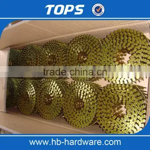 Factory Wholesale Screw Shank / Smooth Wire Coil Nail thumbnail-4