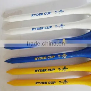 High Quality Custom Logo Wooden Golf Tee for Sale thumbnail-2