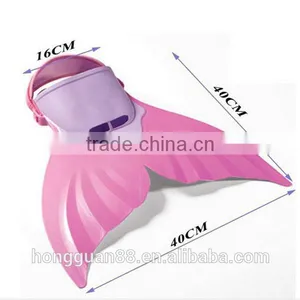 New Arrival Children Style Rubber Swimming Fins, Diving Mono Fins With Customized Service thumbnail-1