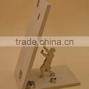 2015 New Design Wooden Book Holder,natural Mdf Decoration thumbnail-2