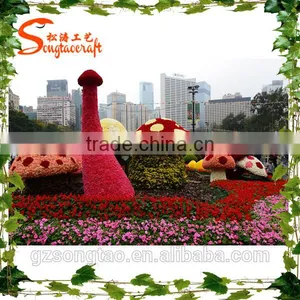 Hot Sale Aritificial Plant Statue Outdoor Decoration Artificial Plant Statue thumbnail-1