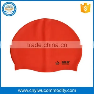 Unisex Durable Silicone Water Sport Swimming Swim Cap Hat thumbnail-1