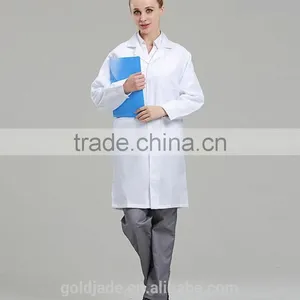 White Medical Coats Labcoat Medical Scrubs Doctor Uniform Nurse Clothing thumbnail-2