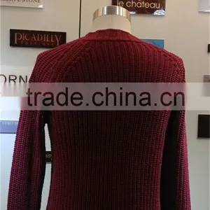 2015 New Fashion Knitting Sweater With Long Sleeve Pullover thumbnail-3