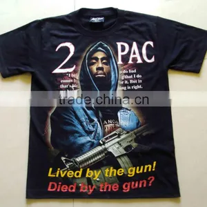 Digital Printed High Quality Mens Cotton T-shirt thumbnail-1