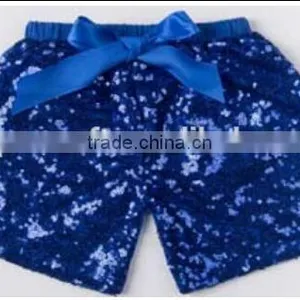 China Product and Factory Direct Sale Wholesale Cotton Sequin Sparkle Shorts for Baby Kids for Sports thumbnail-3