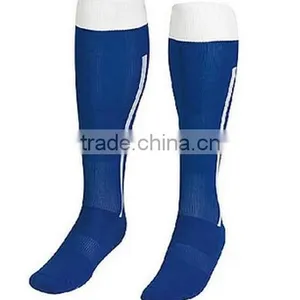 Quality Knee High Custom Soccer White Football Socks thumbnail-2