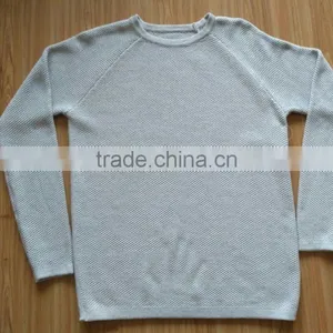 High Quality Men Jacquard Sweater 2017 Custom Wool Knitted New Sweater(BKNM08) thumbnail-1