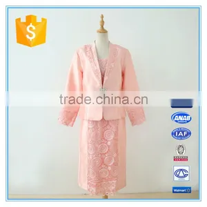 Modern Ladies Handmade Suits Pink Embroidery Women Anarkali Suit thumbnail-1