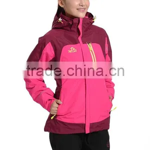 OEM Sports Wear Ladies Windproof Waterproof Breathable Outdoor Jacket thumbnail-6