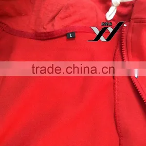 China Wholesale Vintage Brand Men Red Jacket With Zipper thumbnail-2