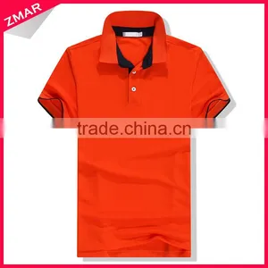 Wholesale Plain 50% Cotton 50% Polyester Cheap Mens Polo Shirts thumbnail-1