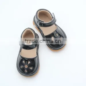 New Style Kids Rubber Baby Shoes Squeaky Shoes for Black thumbnail-4